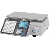 Торговые весы CAS CL3000J-B с печатью этикеток, памятью товаров и Ethernet