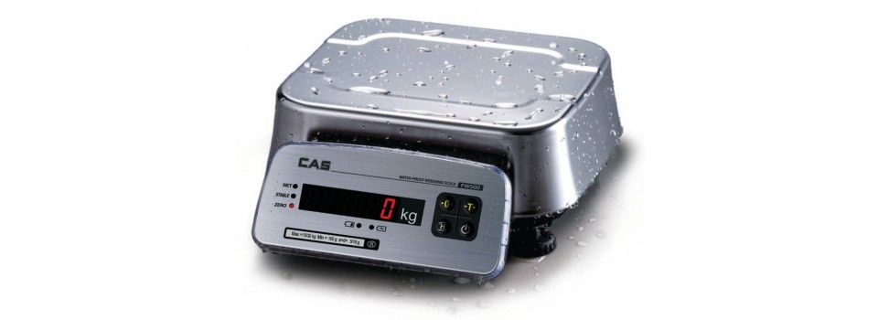 Характеристика настольных весов CAS с влагозащитой IP69kFW-500-30-C