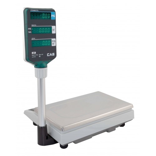 CAS Торговые весы AP-1 (30ЕХ BIG TR.) CAS Торговые весы AP-1 (30ЕХ BIG TR.)
