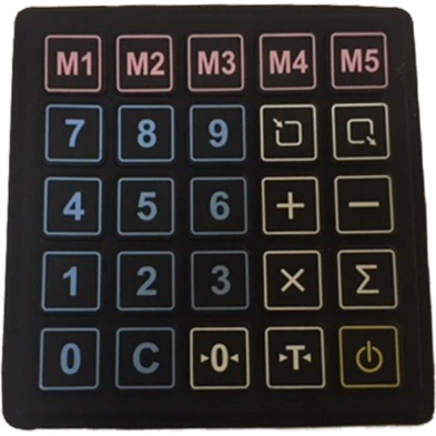 Клавиатура CAS 50-101407 — EC резиновая